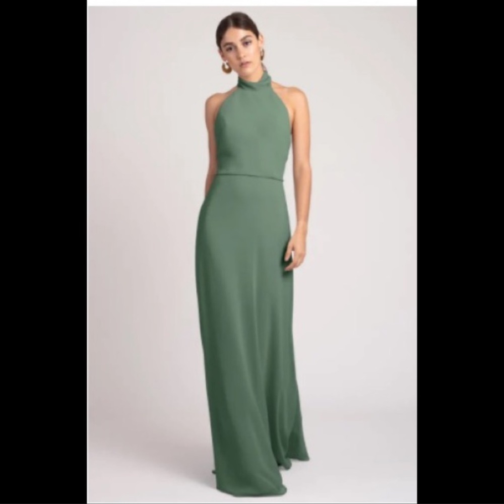 Jenny Yoo Brett Dress - Eucalyptus